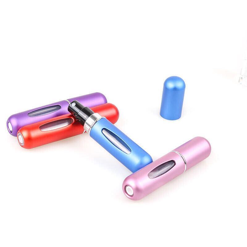 Travel Mini Refillable Perfume Atomiser Spray Bottle 5ml - Green - view 5