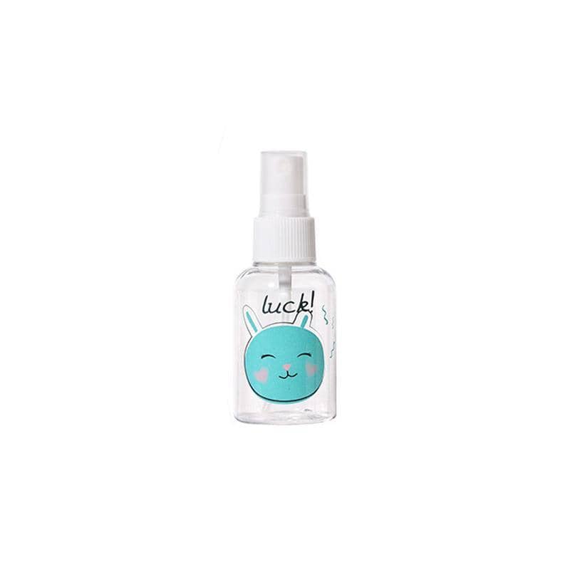 Travel Perfume Spray Bottle in Clear Plastic, 50 ml - Rabbit