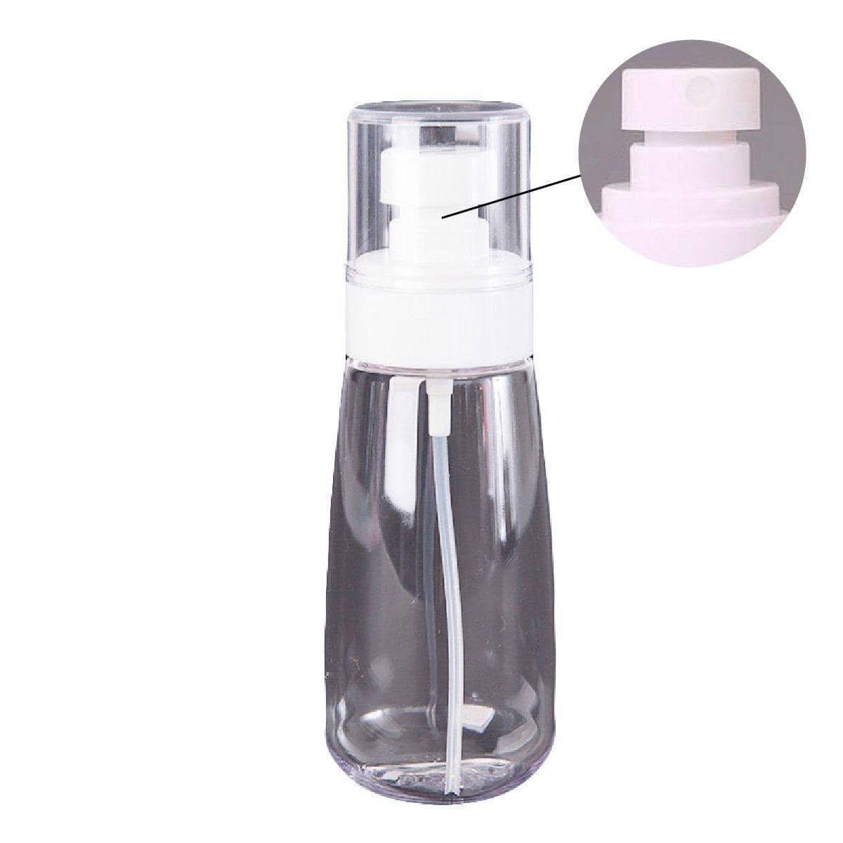 Travel Spray Bottles, Pack of 10 - Clear, 100 ml