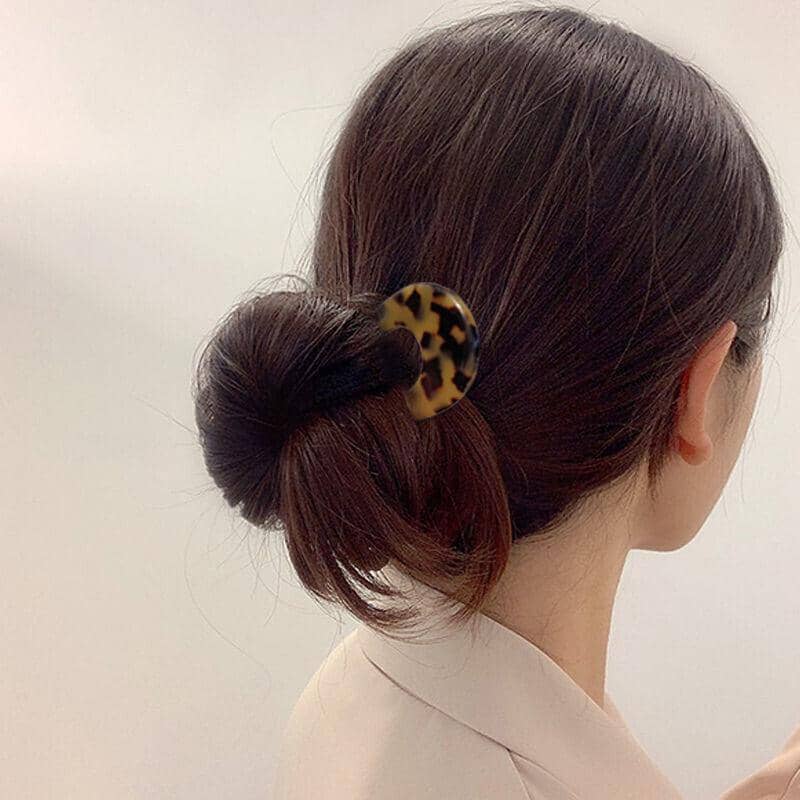 U-Shape Hair Clips Hair Pin Sticks, Pack of 2 - Light Brown - view 5
