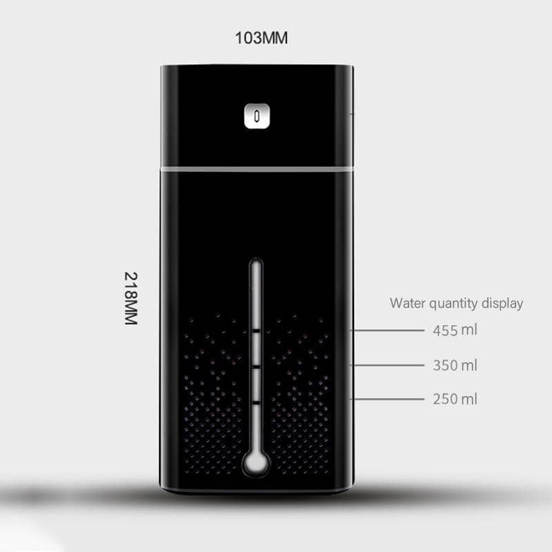Ultrasonic Humidifier with LED Light, USB, 1 L - White - view 4