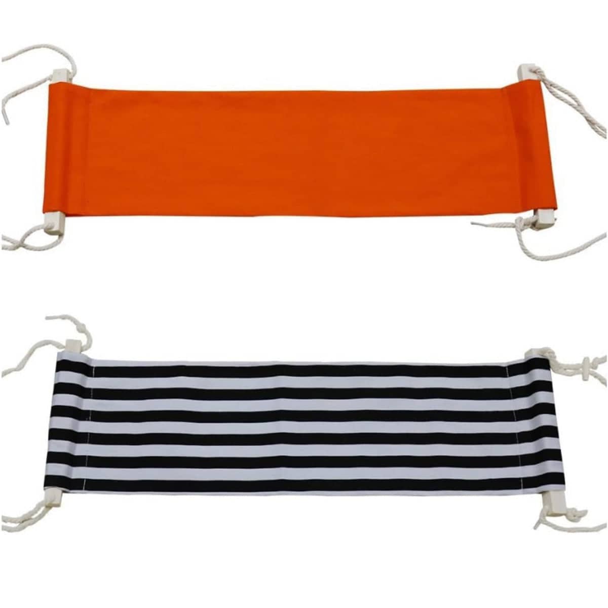 Under Desk Foot Hammock Footrest with Adjustable Height - Orange - view 3