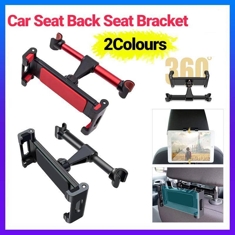 Universal Car Headrest Phone and Tablet Holder for 4.4 to 11 Inch (11 to 28 cm) Devices - Black - view 2