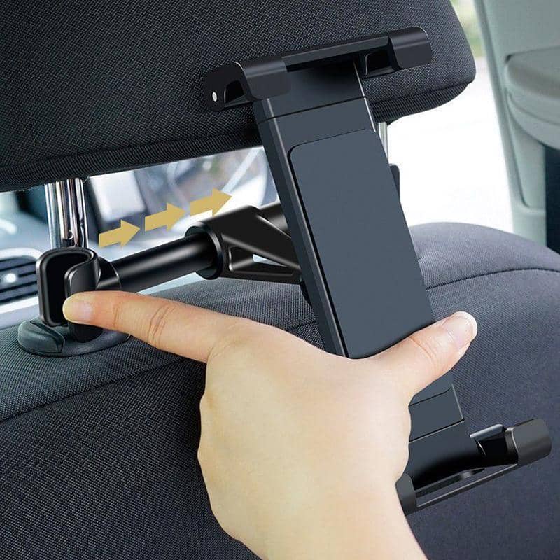 Universal Car Headrest Phone and Tablet Holder for 4.4 to 11 Inch (11 to 28 cm) Devices - Black - view 5