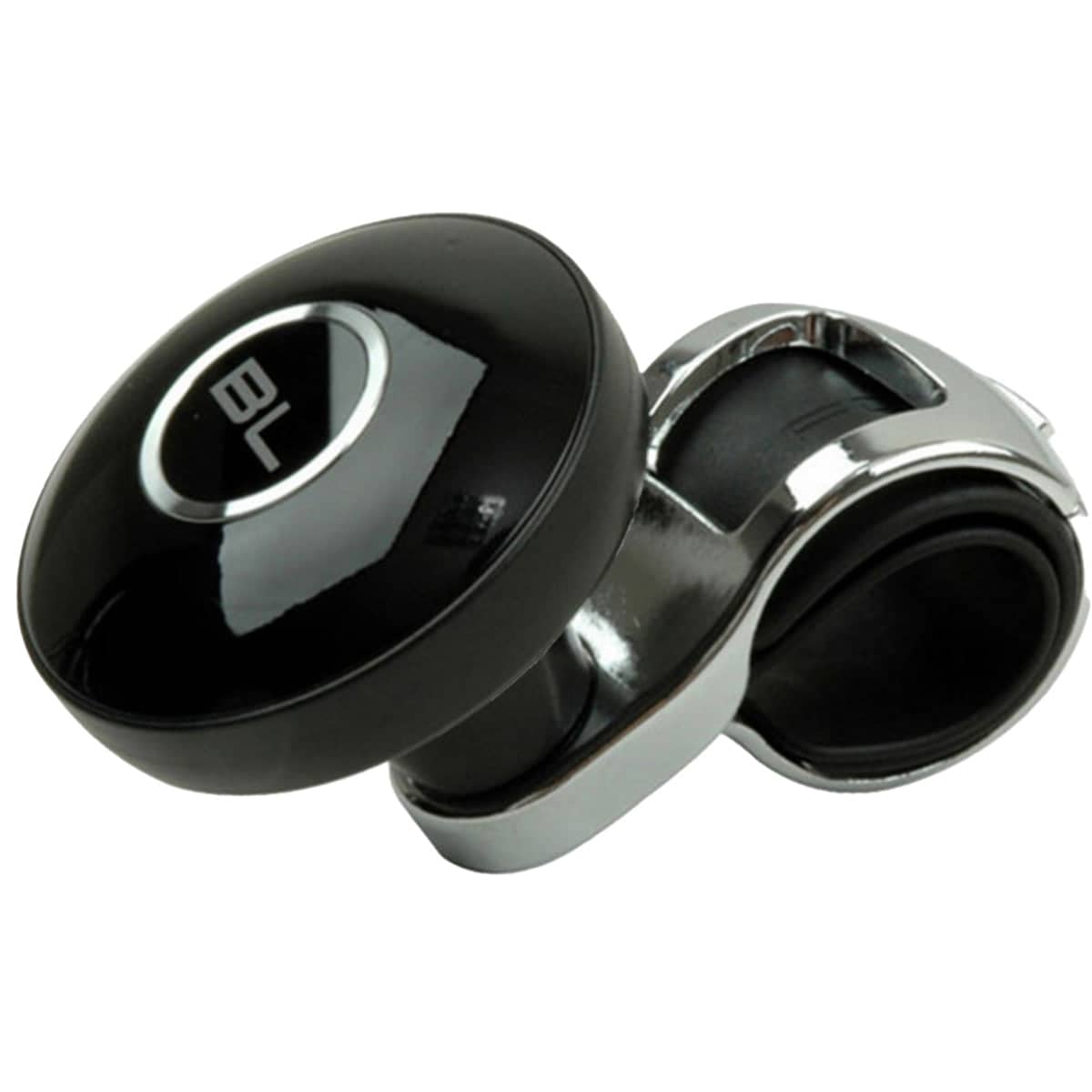 Universal Car Steering Wheel Spinner Knob Helper Grip with Metal Clamp, Black - view 2