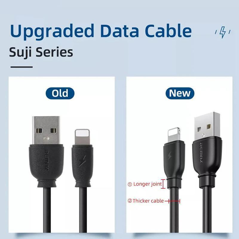 USB Fast Charging Cable 1m 2.4A for iPhone and iPad – Black - view 10