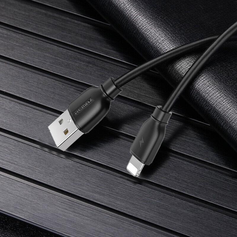 USB Fast Charging Cable 1m 2.4A for iPhone and iPad – Black - view 12