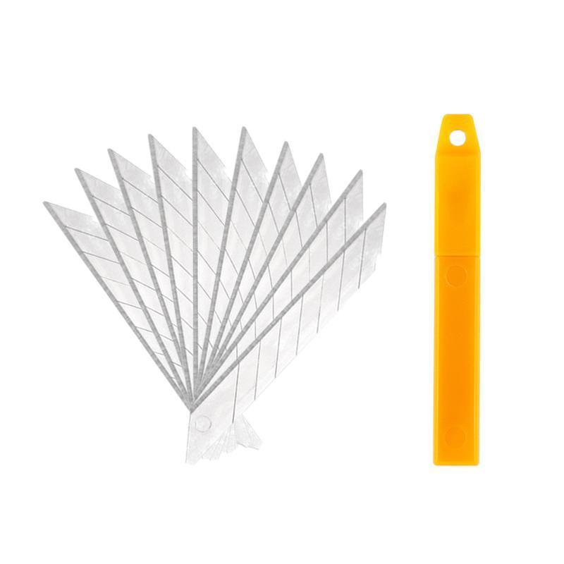 Utility Knife Blades, 10 Pack, Snap-Off - 8.5 x 0.9cm