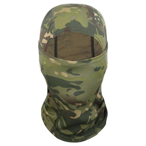 UV Protection Balaclava Face Mask for Skiing and Cycling - Jungle Camouflage