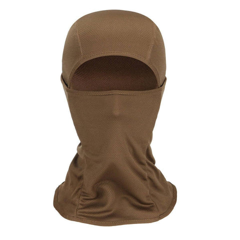 UV Protection Balaclava Face Mask for Skiing and Cycling - Khaki