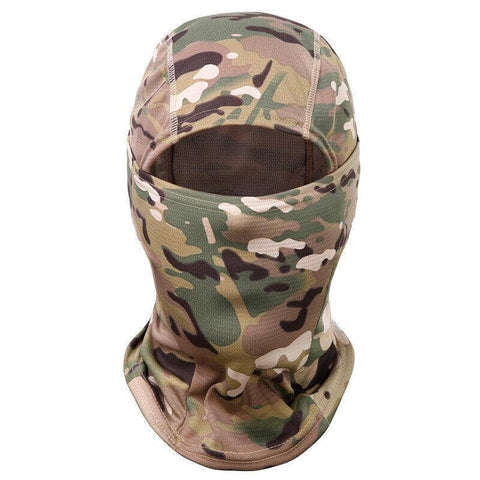 UV Protection Balaclava Face Mask for Skiing and Cycling - Terrain Camouflage