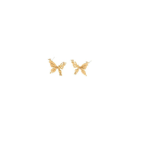 Vintage Butterfly Earrings - Matching Pair