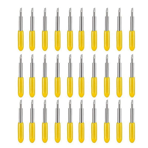 Vinyl Cutter Blades for Roland Plotters - 30 Degrees, Pack of 30
