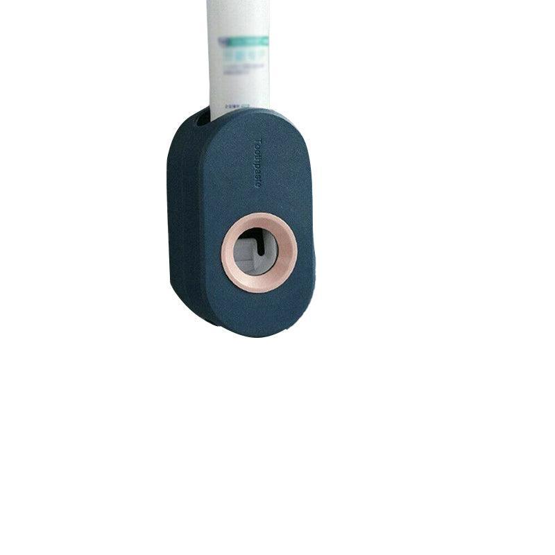 Wall-Mounted Automatic Toothpaste Dispenser - Dark Blue