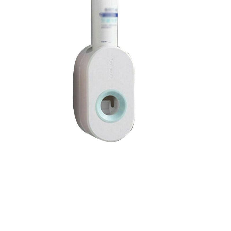 Wall-Mounted Automatic Toothpaste Dispenser - White