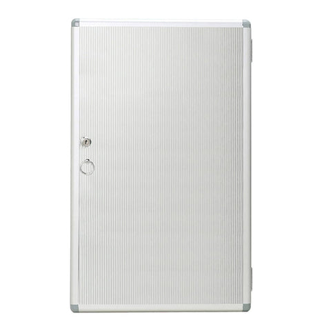 Wall Mounted Key Cabinet with Lock - 96 Positions (40 x 5.5 x 63.5 cm)