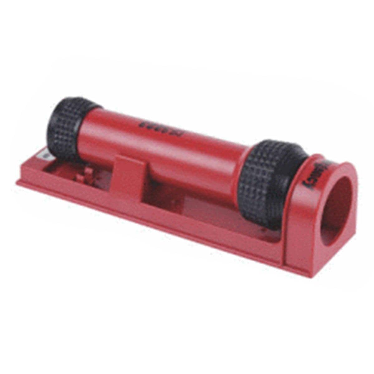 Wall Mounted LED Emergency Flashlight with Wall Base - Red