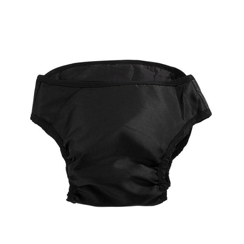 Washable Dog Period Pants for Female Dogs - Black, Size L (Chest 50-60 cm) - view 3