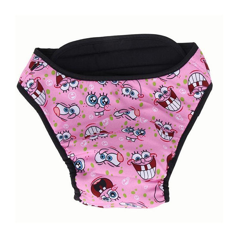 Washable Female Dog Nappy Pants - Pink, Size XS (Chest 35-45 cm) - view 15