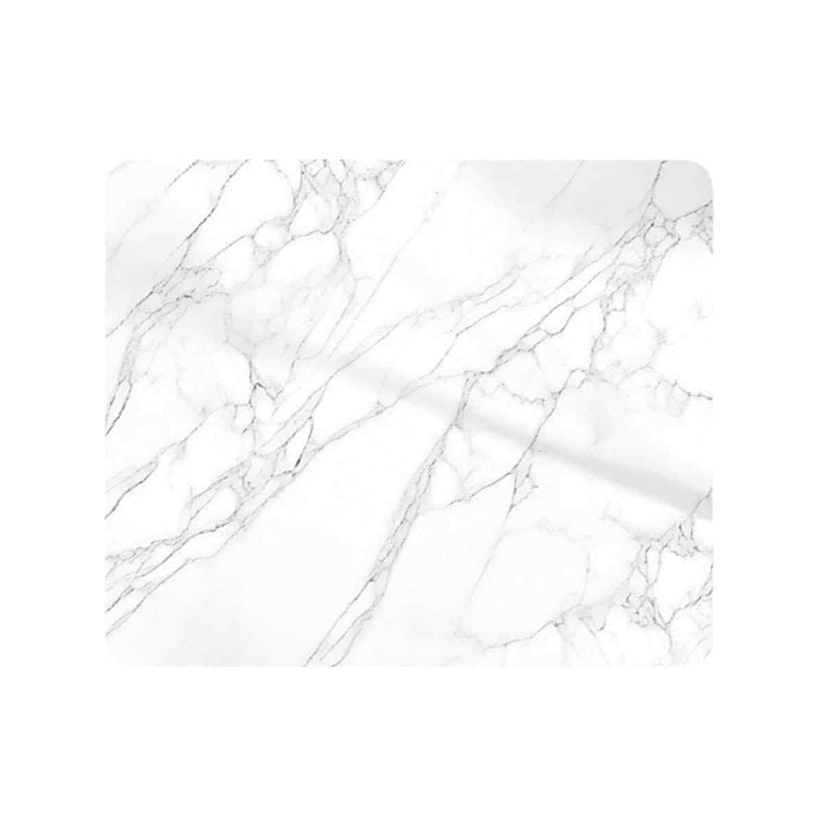 Washing Machine Absorbent Mat, 60 x 50 cm - White Marble Pattern