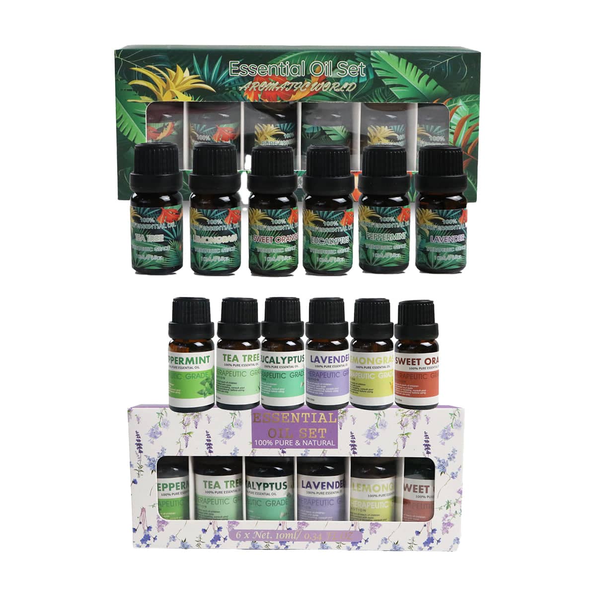 Water-Soluble Aromatherapy Essential Oils, 6 Pack - Green Box - view 3