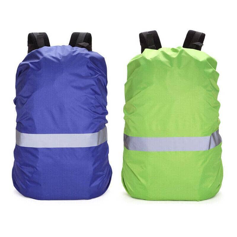 Waterproof Backpack Rain Cover with Reflective Strips - 70 L, Orange - view 4