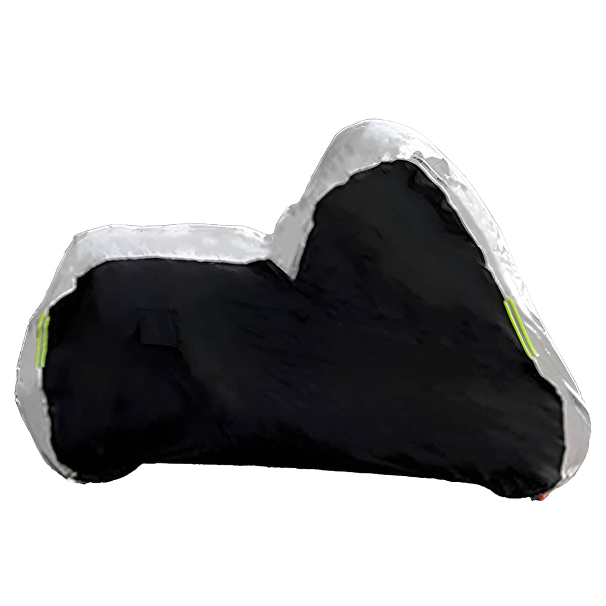 Waterproof Motorcycle Cover - Black and Silver, XXL (245 cm Long)