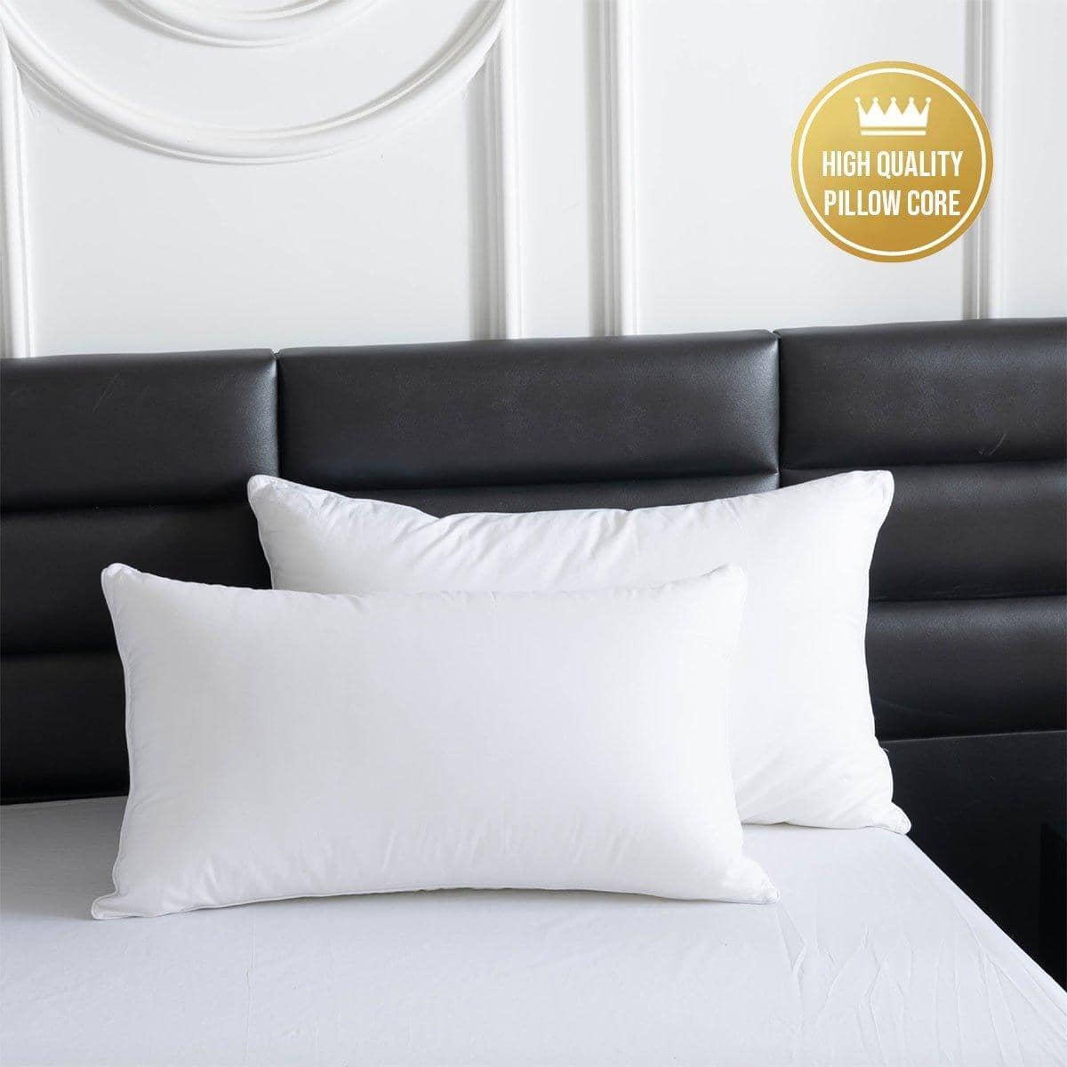 White Hotel Pillow Insert, Standard Bed Pillow 48 x 74 cm