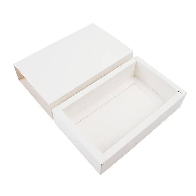 White Paper Drawer Gift Boxes - 17 x 8 x 3.5 cm, Pack of 100 - view 3