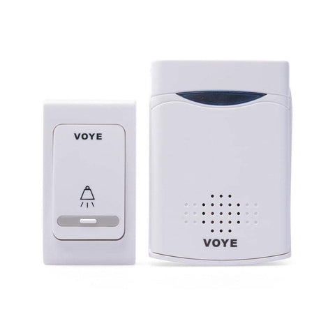 Wireless Doorbell Set with Remote Control, 38 Chimes - 1 Transmitter and 1 Receiver