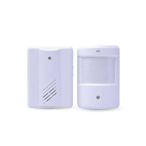 Wireless PIR Motion Sensor Door Chime for Shops and Homes - 1 Receiver and 1 Sensor