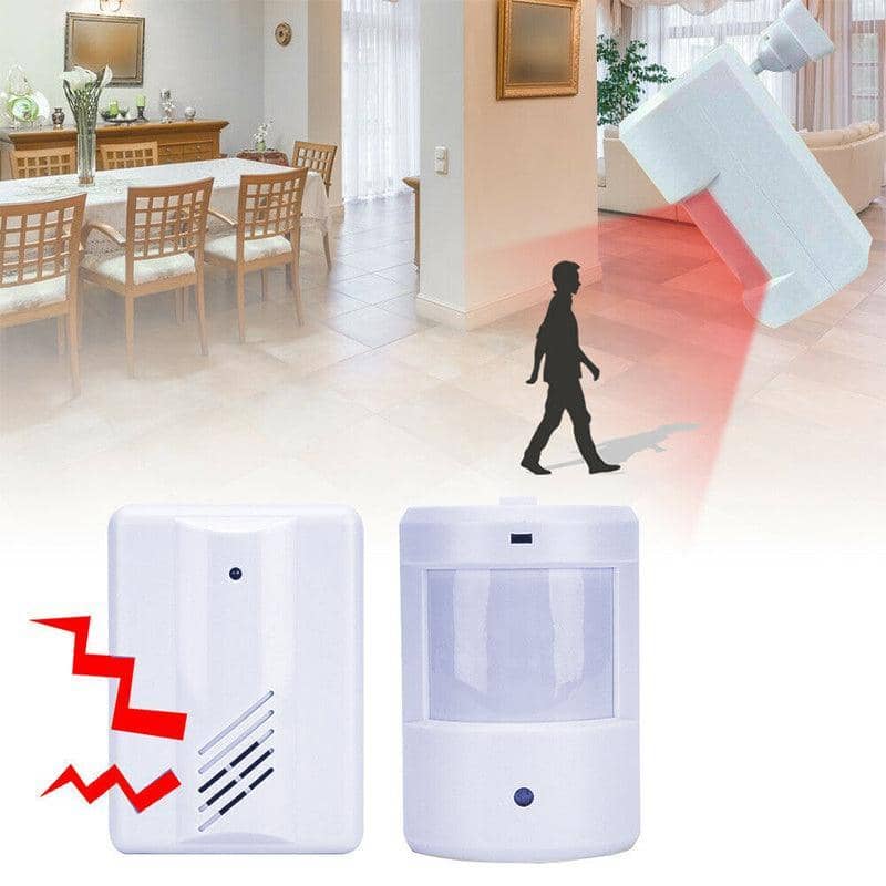 Wireless PIR Motion Sensor Door Chime for Shops and Homes - 2 Receivers and 1 Sensor - view 4