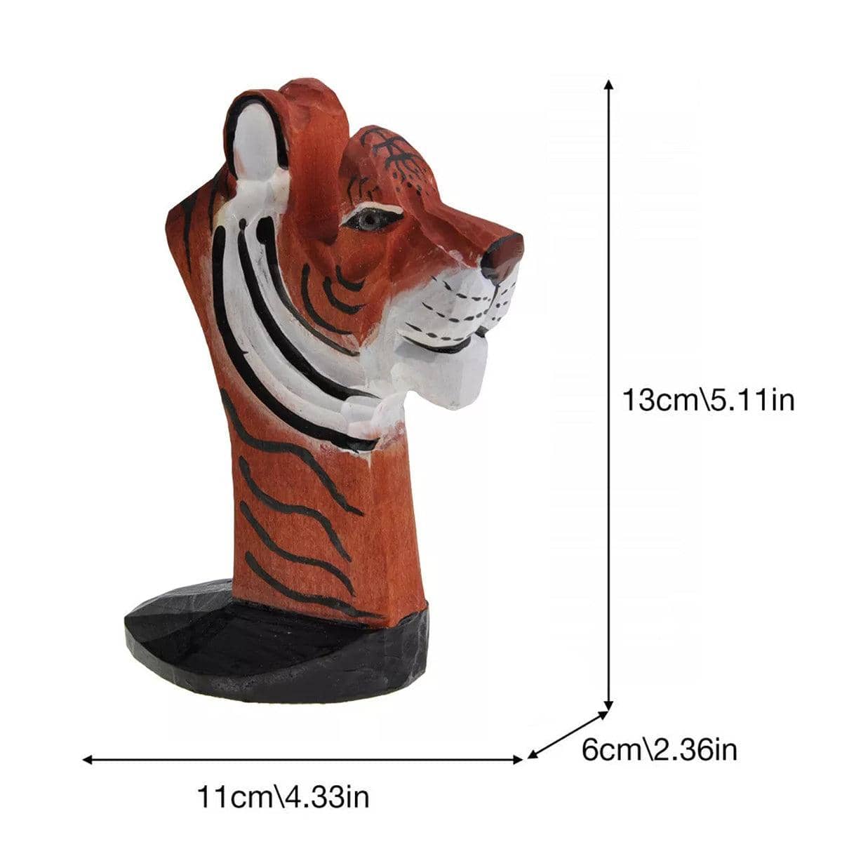 Wooden Animal Eyeglasses Holder - White Rabbit - view 4