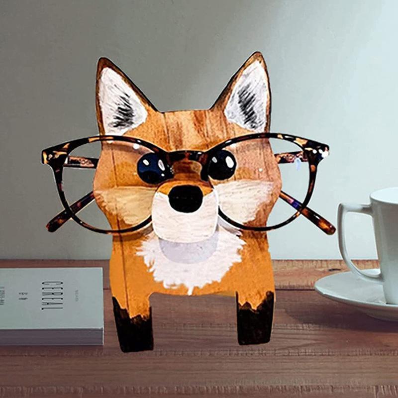 Wooden Animal Glasses Rack Display Holder - Sloth Design - view 5