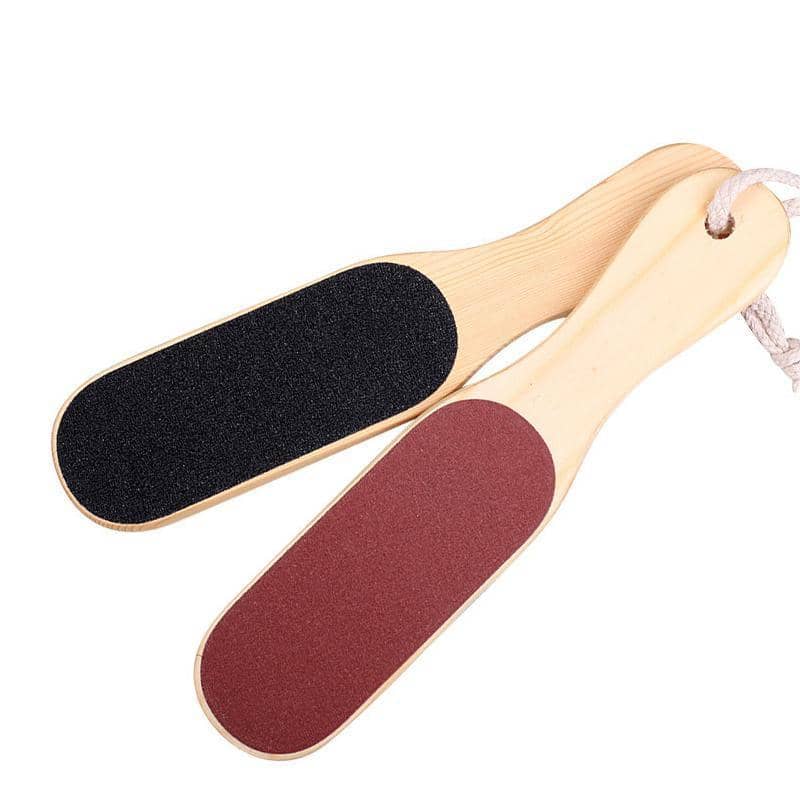 Wooden Double-Sided Foot File - 23.4cm - view 4