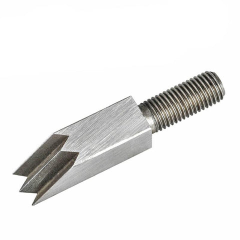 Woodworking Plane Cutter Head - Double Pointed