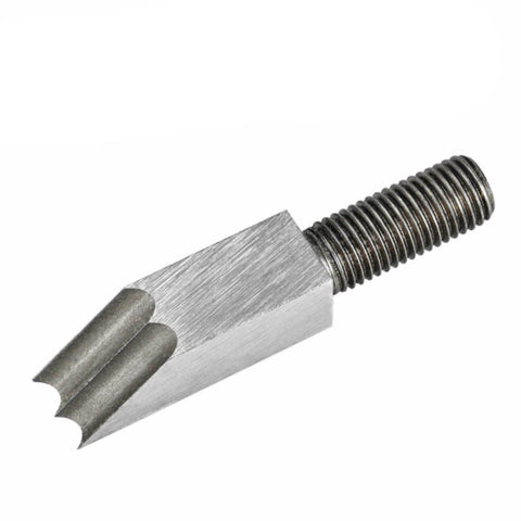 Woodworking Plane Cutter Head - Double Rounded