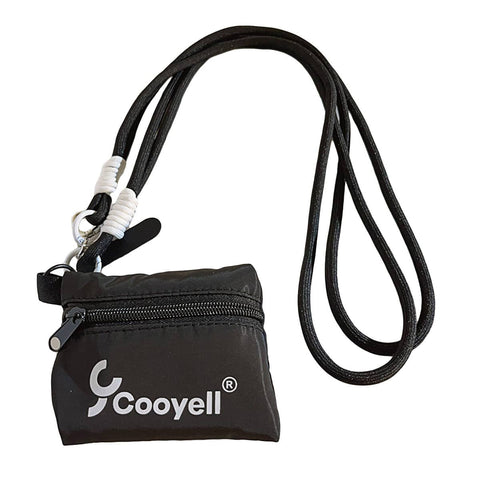 Woven Mobile Phone Crossbody Lanyard Strap for Secure Carrying - Black