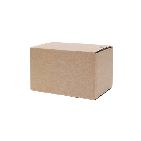 Zipper Carton Boxes, 20 Pack - 230 x 130 x 160mm, Brown
