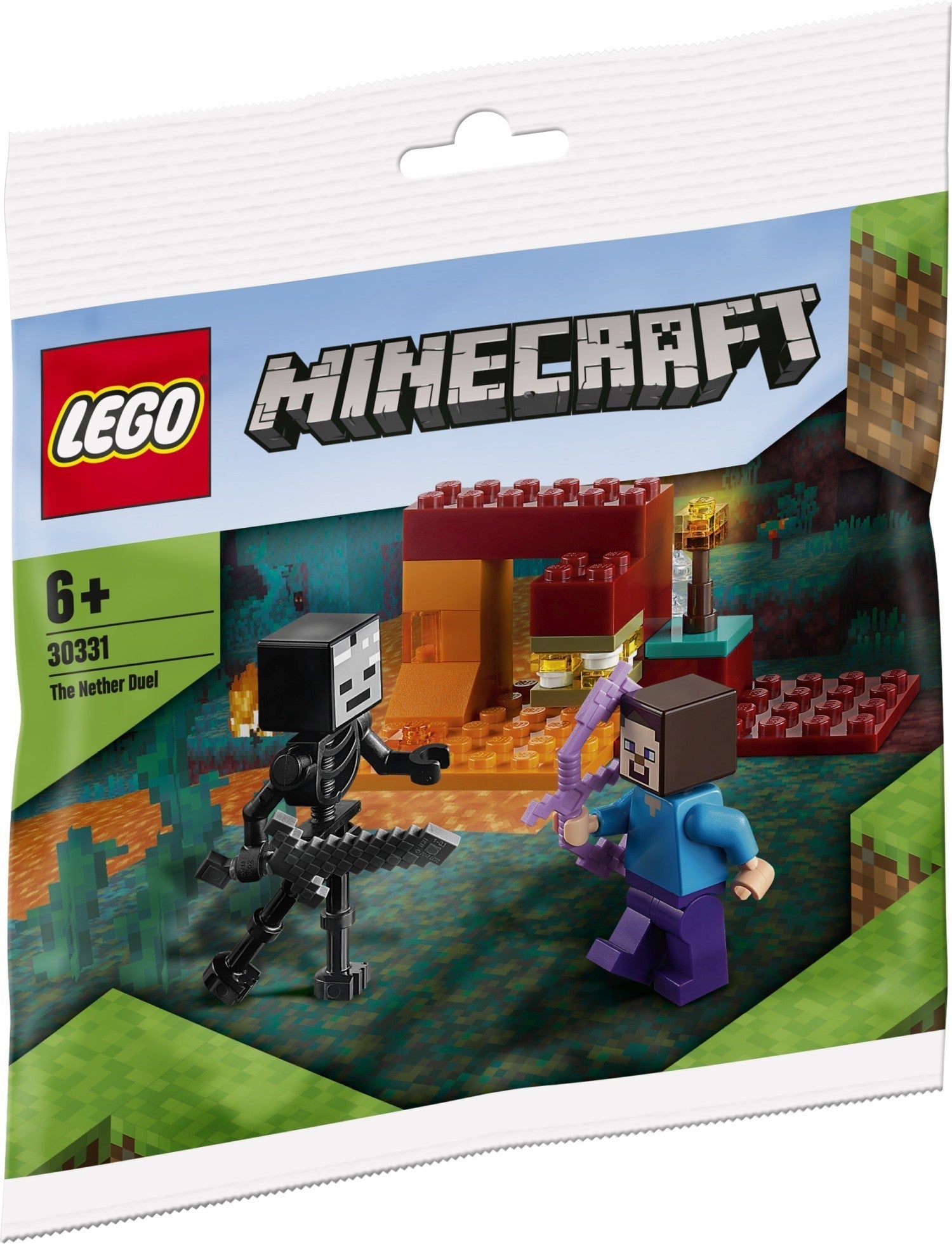 LEGO 30331 Minecraft The Nether Duel - SuperSaverAU - view 1