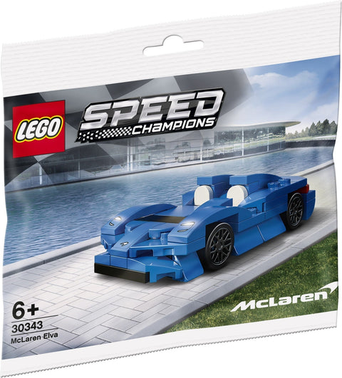 LEGO 30343 McLaren Elva Speed Champions Polybag - SuperSaverAU - view 1