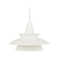 Brilliant 34cm White Matte Atomic DIY Metal Pendant Light - Adjustable Cord - Modern Design - SuperSaverAU - view 1