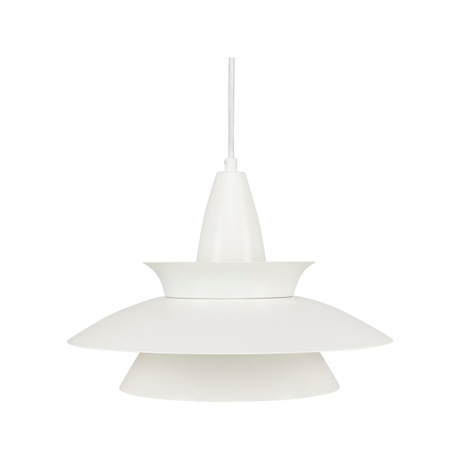 Brilliant Atomic DIY Metal Pendant Light 34cm White Matte E27 22054/05