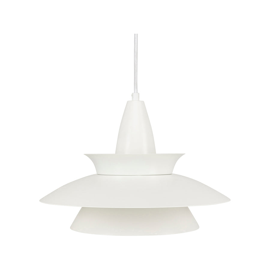 Brilliant Atomic DIY Metal Pendant Light 34cm White Matte E27 22054/05