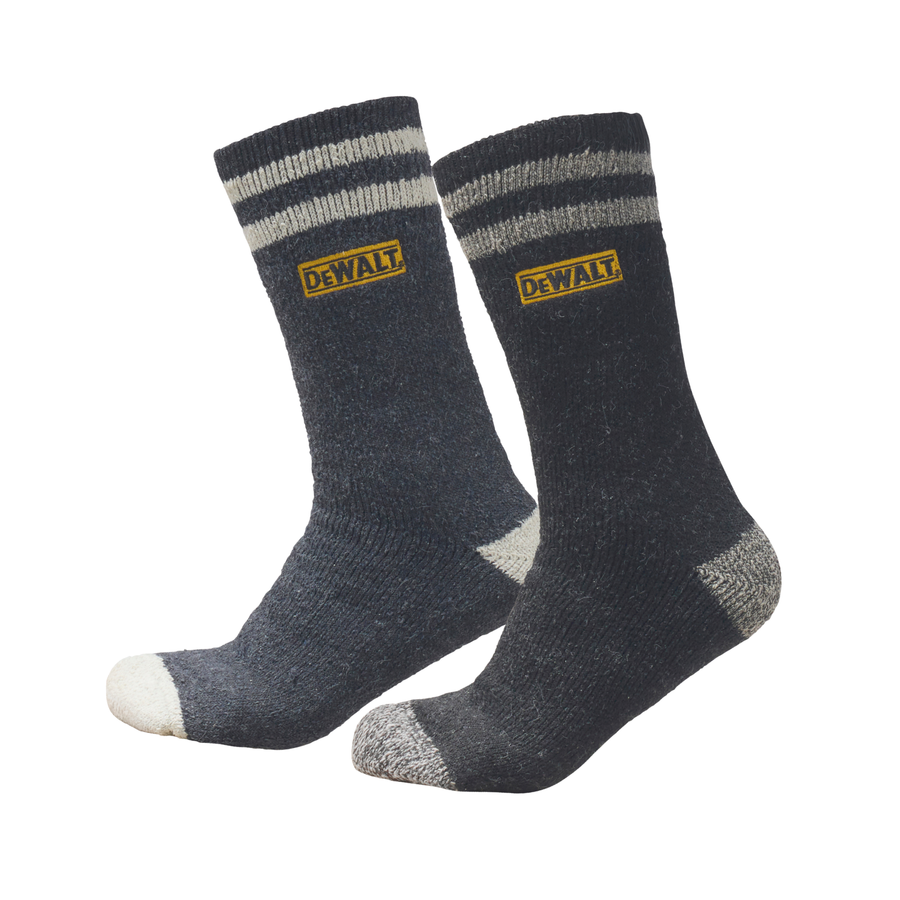 DEWALT Thermal Work Socks - 2 Pack, Insulated