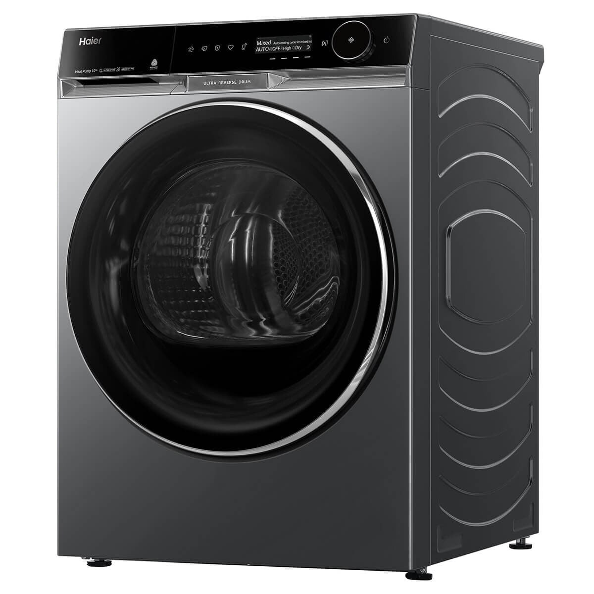 Haier 600 Series 10kg Heat Pump Dryer - Black, 10 Star Energy Rating, Ultra Sense - HDHP10PXB1