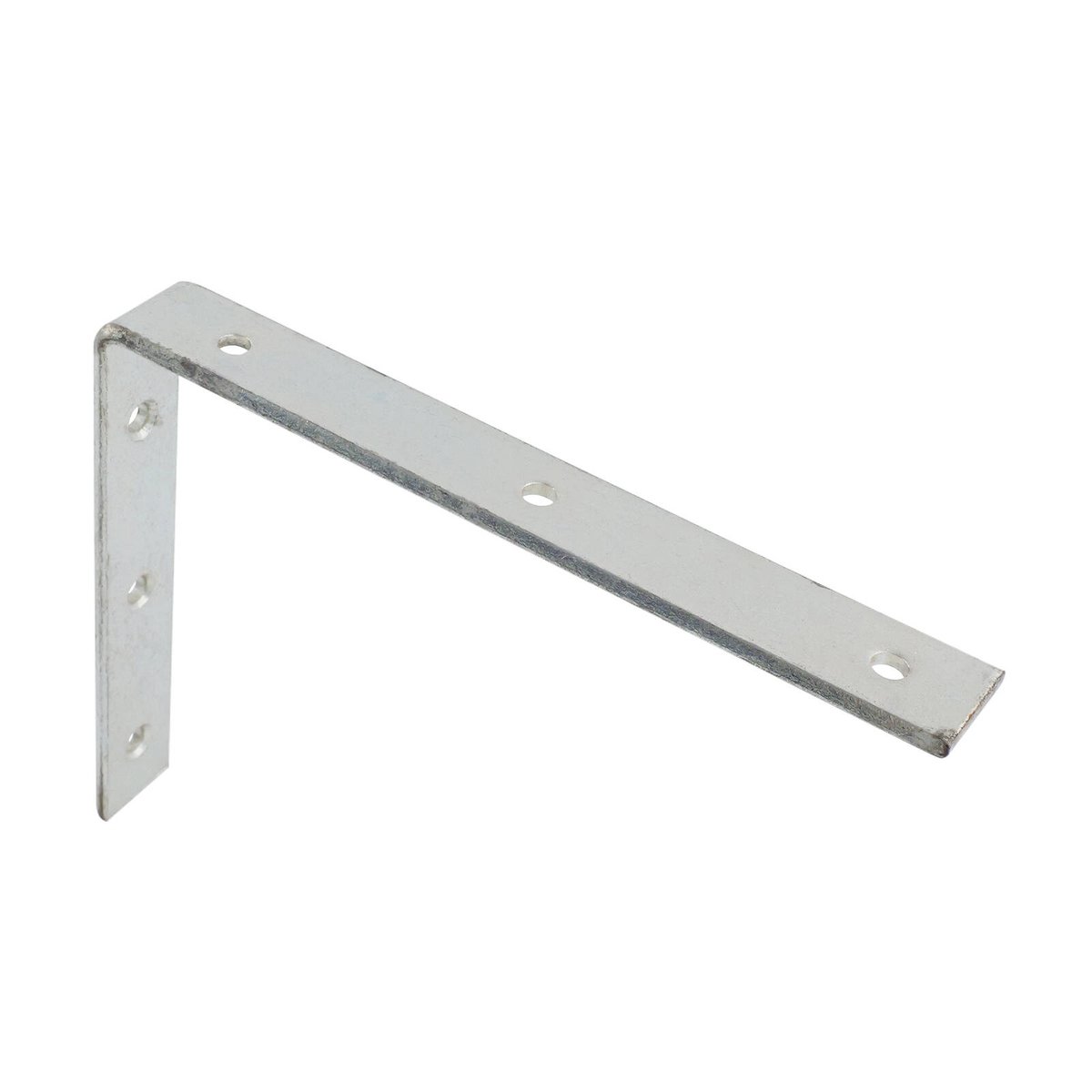 Carinya Heavy Duty Angle Bracket - 200 x 150mm - Silver - Zinc Plated - 30kg Capacity - SuperSaverAU - view 1