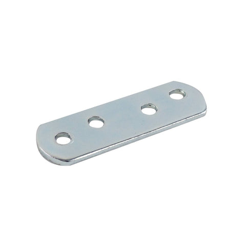 Carinya Zinc Plated Mending Plate 8 Pack 57x17x2mm Silver - SuperSaverAU - view 1
