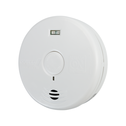Quell Worry-Free Photoelectric Smoke Alarm with Escape Light Lithium P3010H