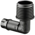 Pope 13mm Barbed x 15mm BSPM Threaded Elbow - 5 Pack